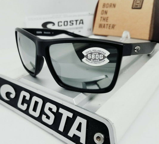 Costa Del Mar RINCONCITO sunglasses - Matte Black/Silver Mirror 580G