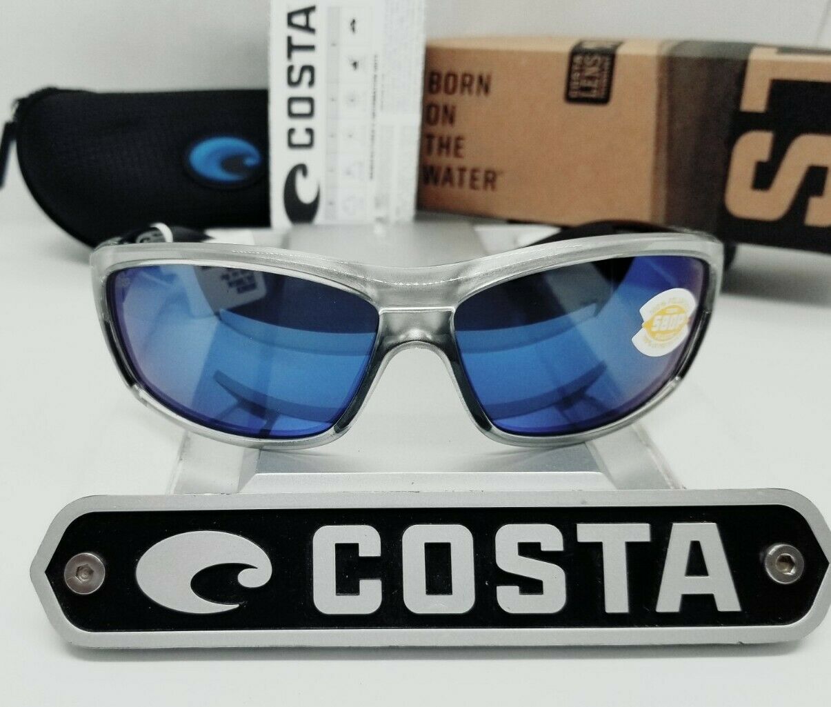 Costa Del Mar SALTBREAK sunglasses - Silver/Blue Mirror 580P