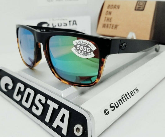 Costa Del Mar SPEARO sunglasses - Black-Tortoise/Green Mirror 580G