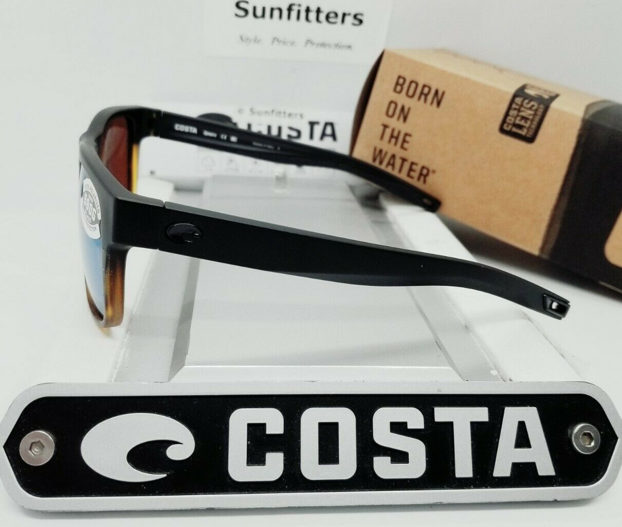 Costa Del Mar SPEARO sunglasses - Black-Tortoise/Green Mirror 580G