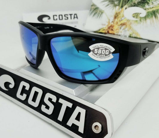 Costa Del Mar TUNA ALLEY sunglasses - Blackout/Blue Mirror 580G