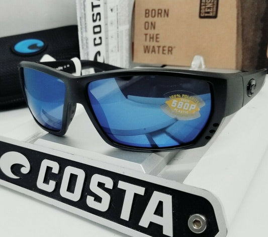 Costa Del Mar TUNA ALLEY sunglasses - Blackout/Blue Mirror 580P