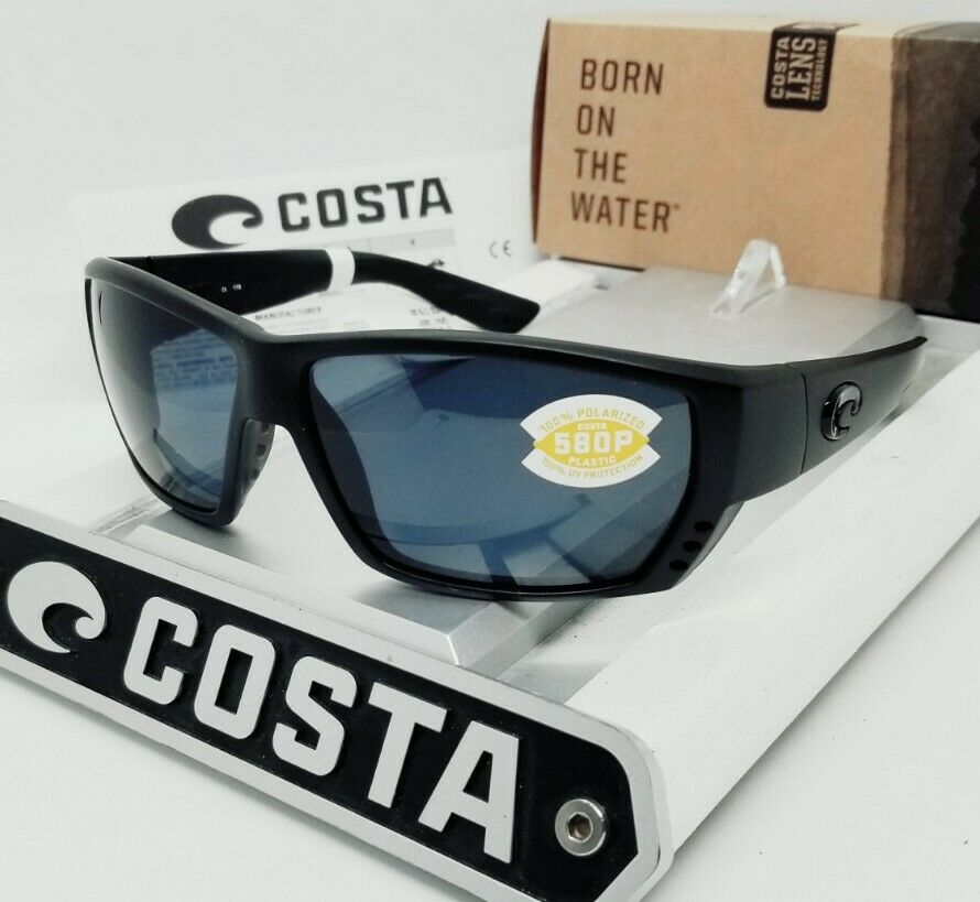 Costa Del Mar TUNA ALLEY sunglasses - Blackout/Gray 580P