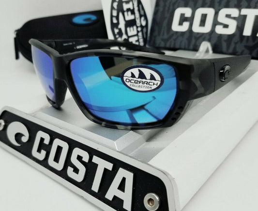 Costa Del Mar TUNA ALLEY sunglasses - OCEARCH - Tiger Shark/Blue 580G